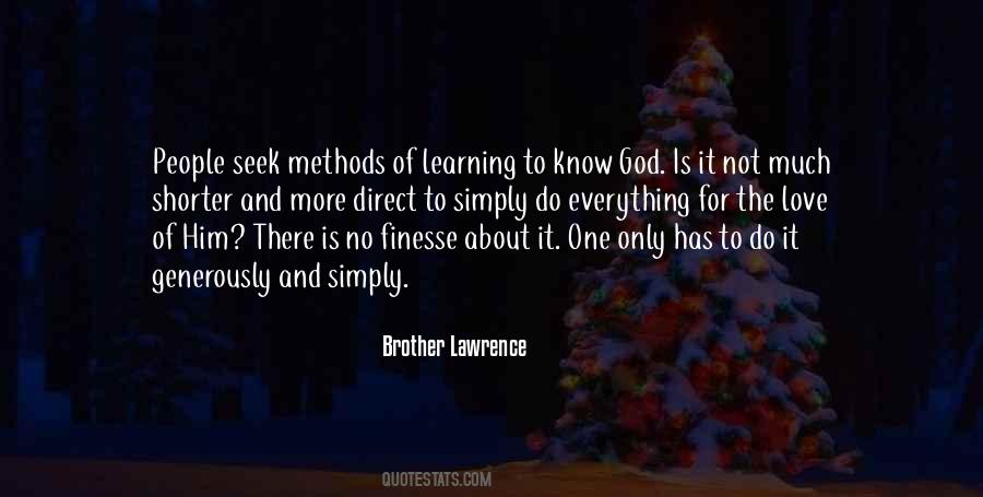 God Is The Only One Quotes #759657