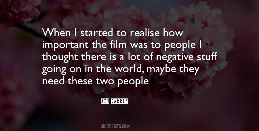 You Need To Realise Quotes #1544860