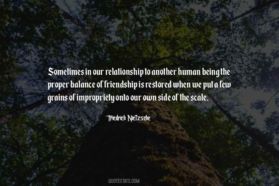 Quotes About Balance Relationship #116584