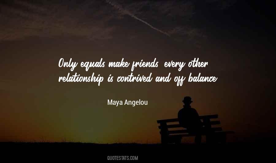 Quotes About Balance Relationship #275906