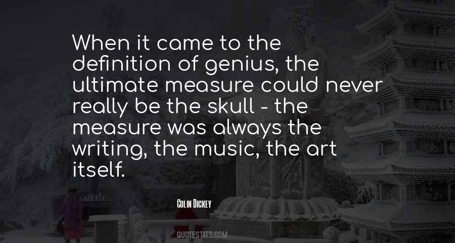 Music Genius Quotes #1686260