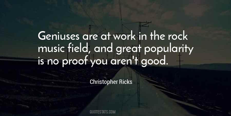 Music Genius Quotes #349298