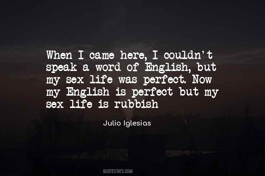English Is Quotes #1016932