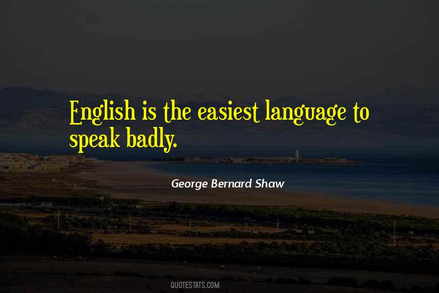 English Is Quotes #397839