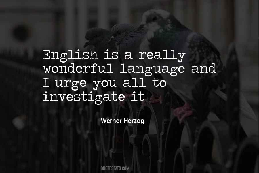 English Is Quotes #920892