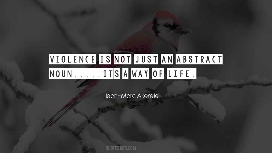Life Is Abstract Quotes #34204