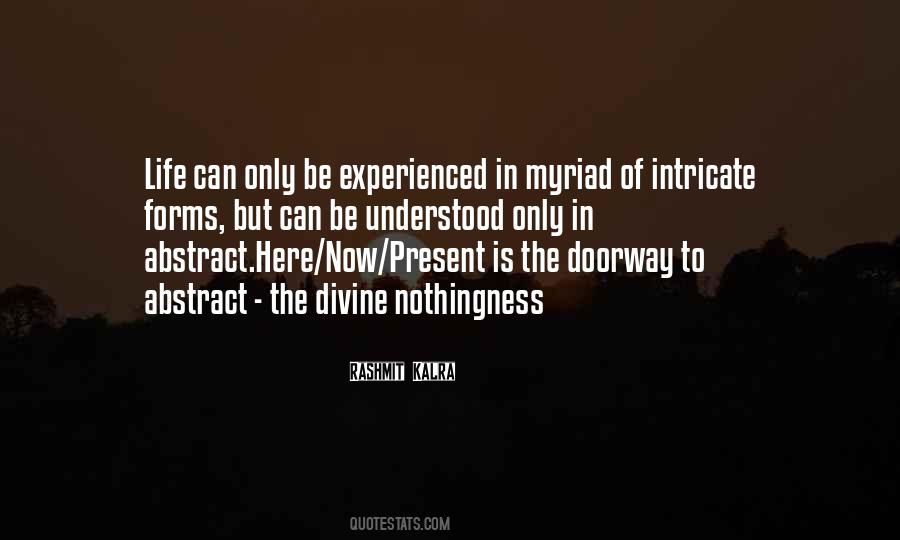 Life Is Abstract Quotes #529544