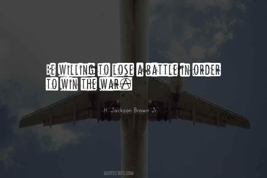 To Win A War Quotes #1259257