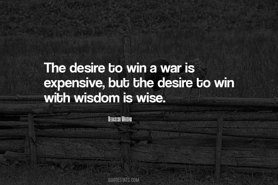 To Win A War Quotes #451239