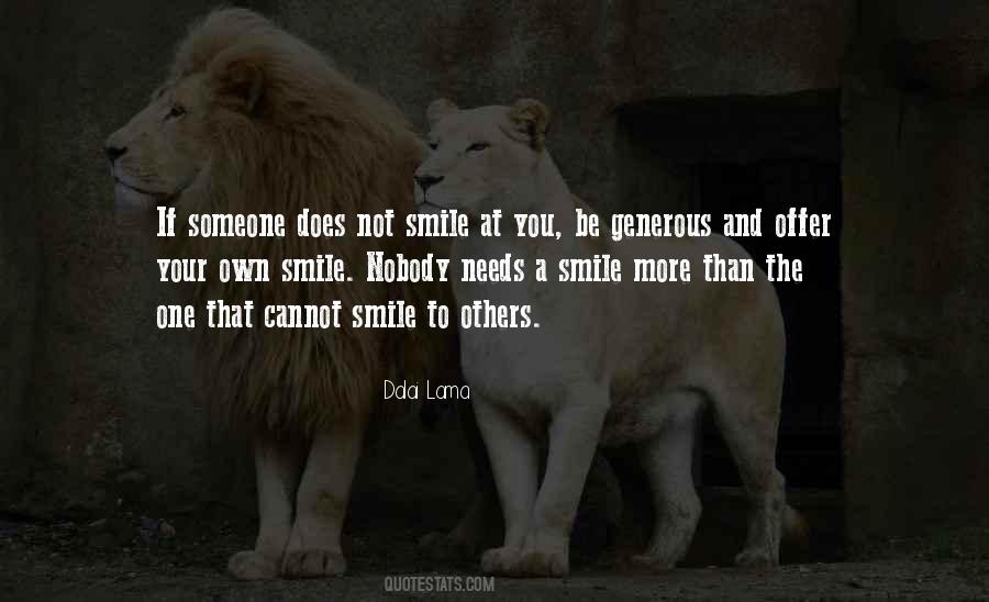 Smile To Others Quotes #1244522