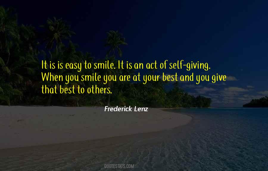 Smile To Others Quotes #1289359