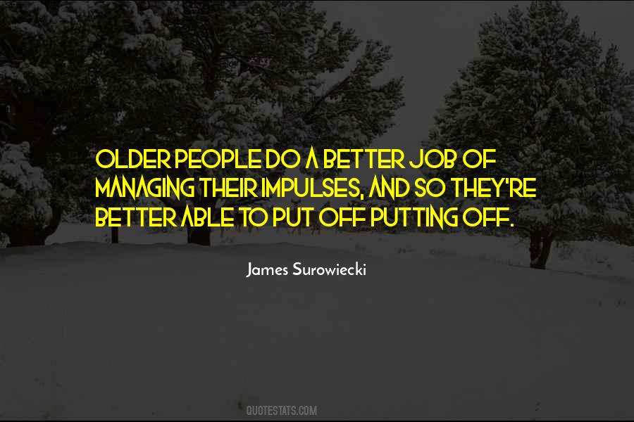 Quotes About A Better Job #1784251