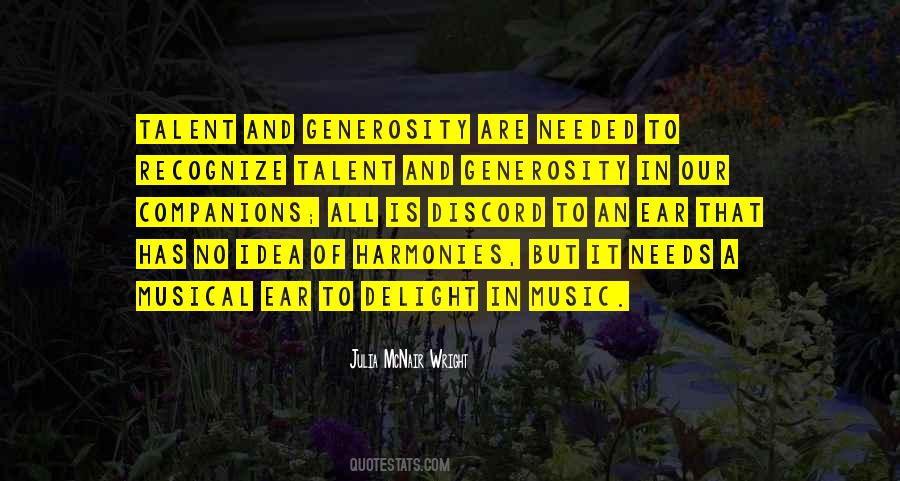 Music Talent Quotes #1197031