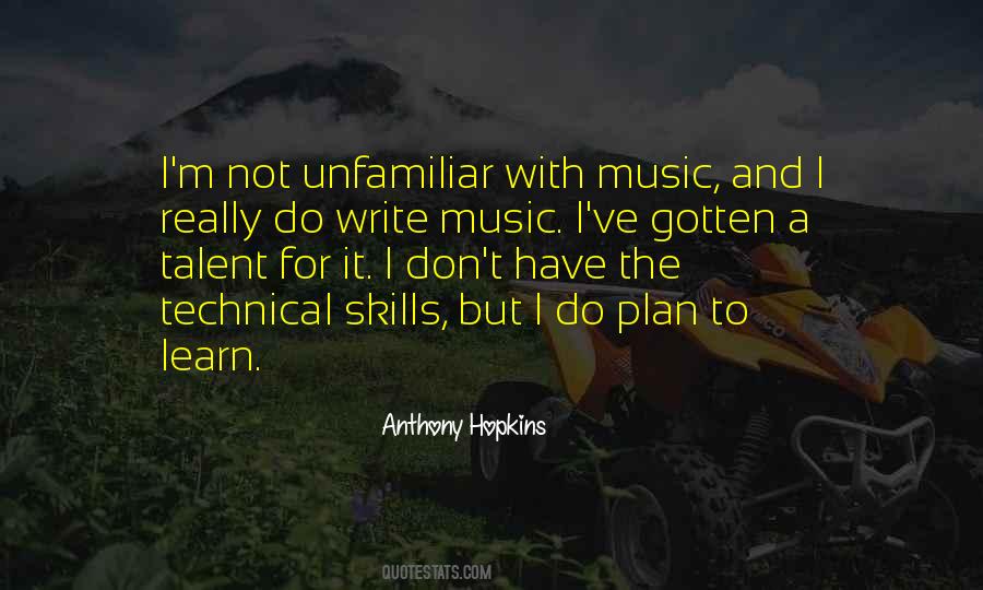 Music Talent Quotes #1820317