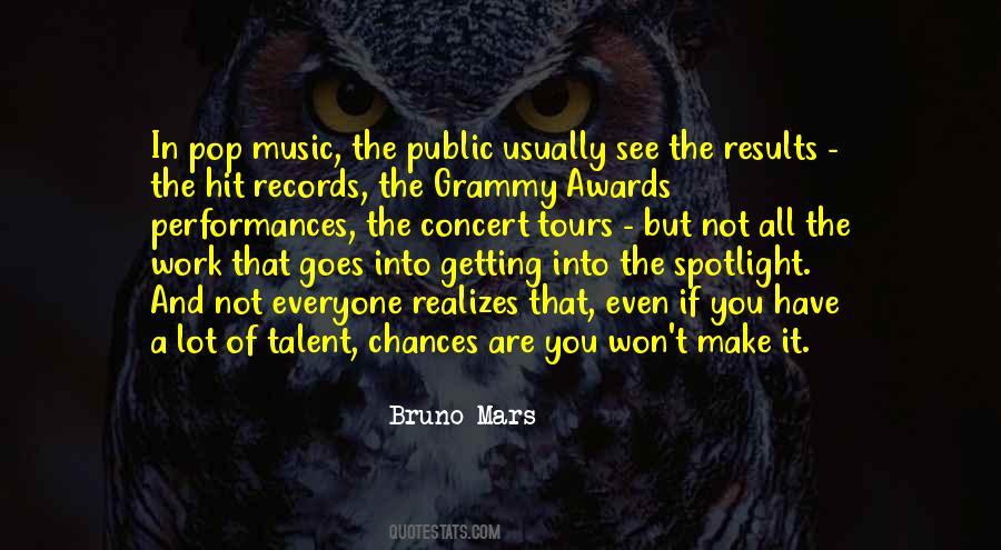 Music Talent Quotes #570689