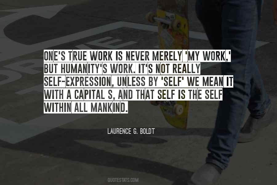 Humanity Is One Quotes #293084
