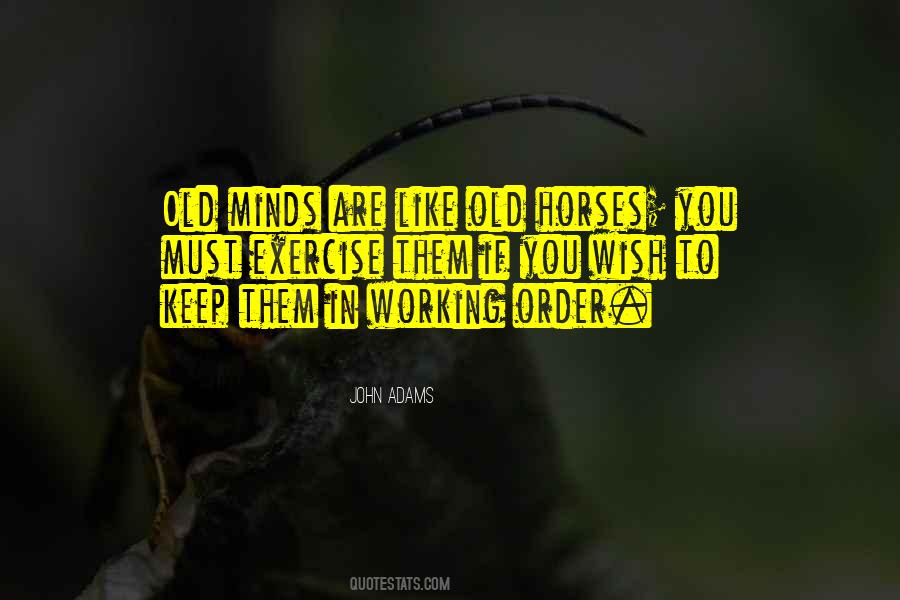 Working With Horses Quotes #1624646