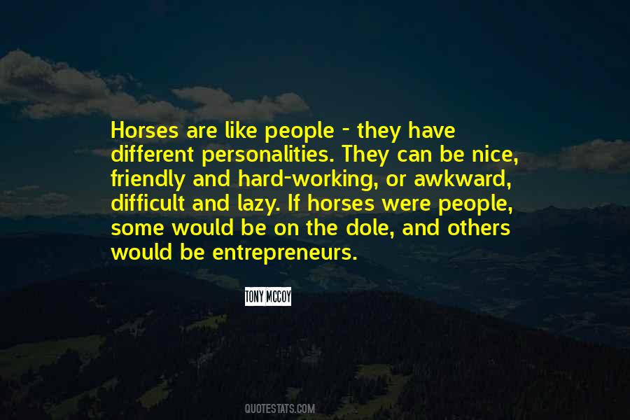 Working With Horses Quotes #580722