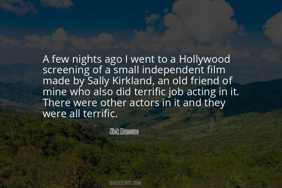 Old Film Quotes #1118897