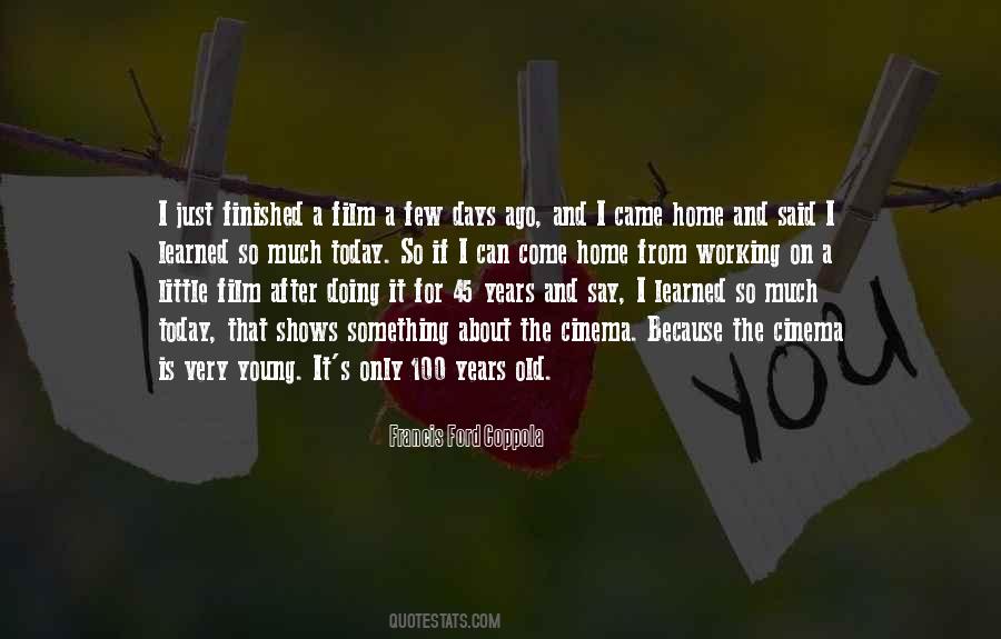 Old Film Quotes #347371