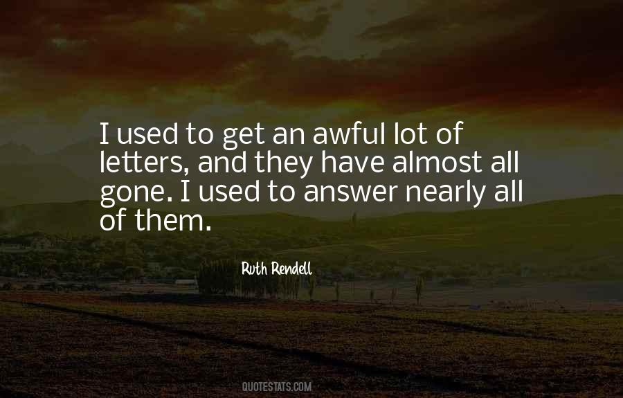Get Used To Them Quotes #975992