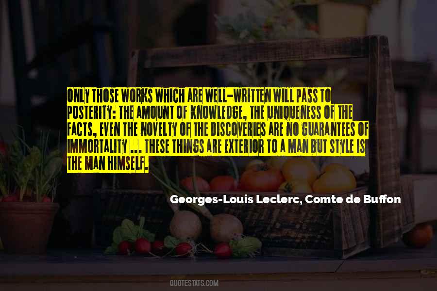 Georges Louis Leclerc Quotes #11902