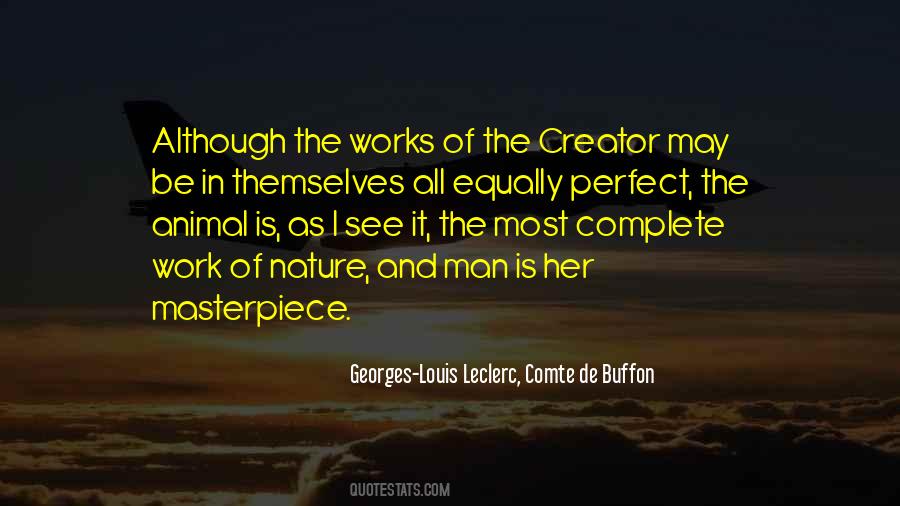 Georges Louis Leclerc Quotes #92540