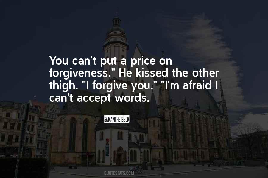 On Forgiveness Quotes #1636142