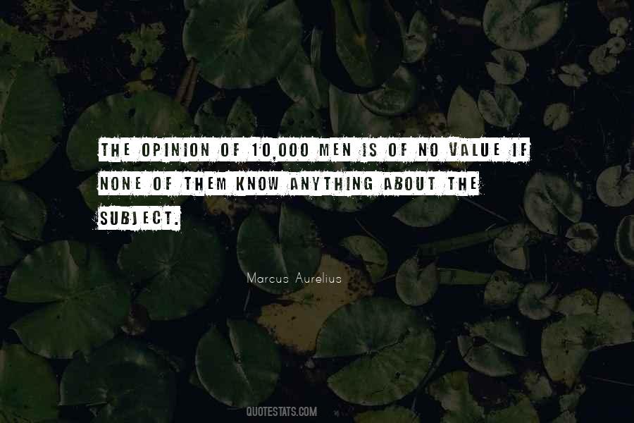 Value Of War Quotes #1567698