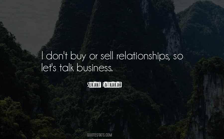 Relationship Business Quotes #384633