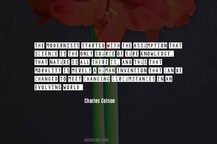 The World Is Changed Quotes #139936