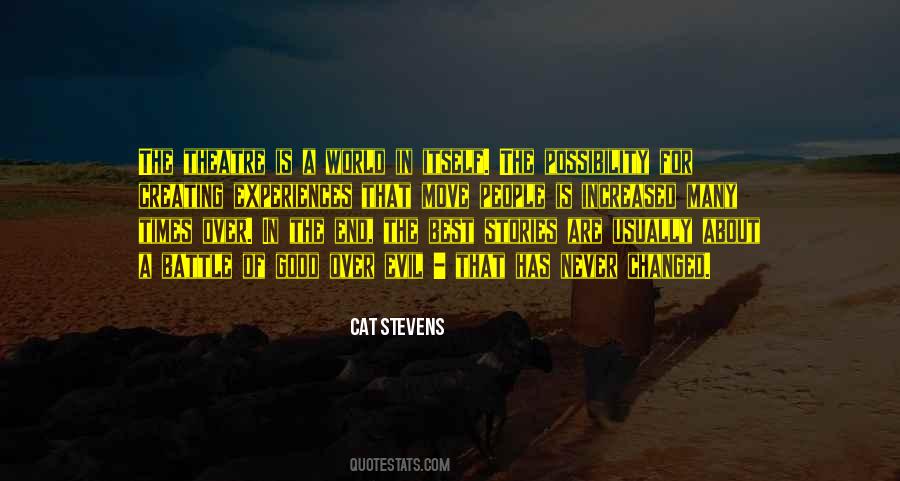 The World Is Changed Quotes #407531