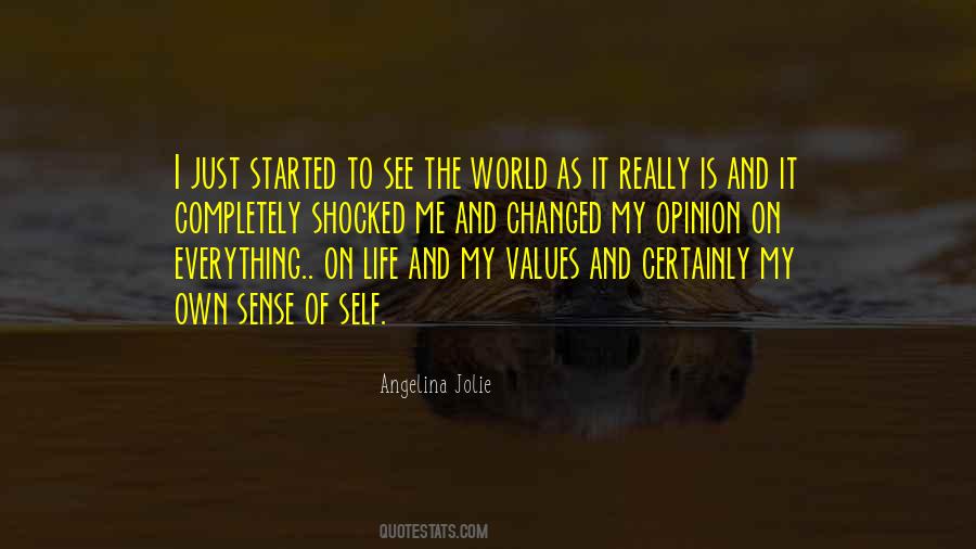 The World Is Changed Quotes #473849