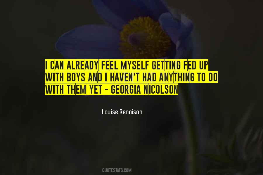 Georgia Nicolson Quotes #1055026