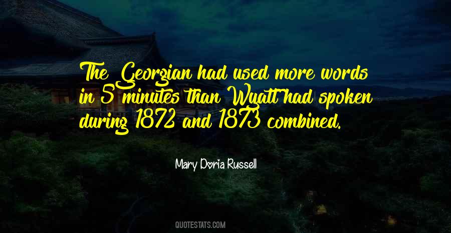 Georgian Quotes #953834