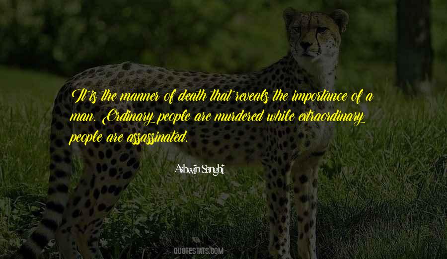 Murder By Death Quotes #446038