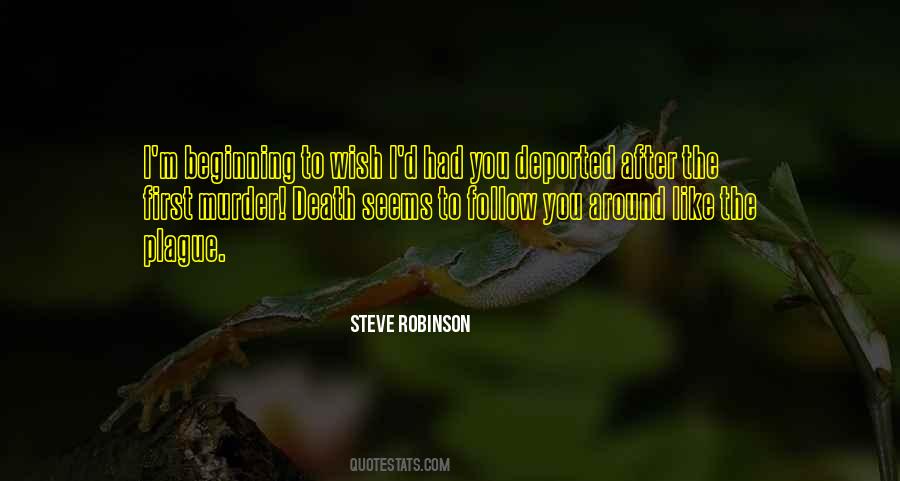 Murder By Death Quotes #601276