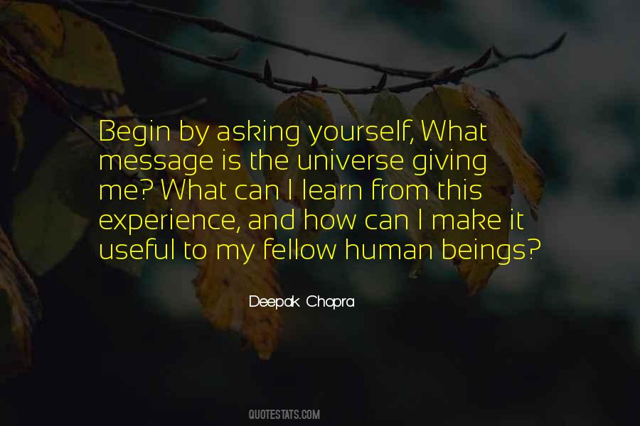 Make Yourself Useful Quotes #229031