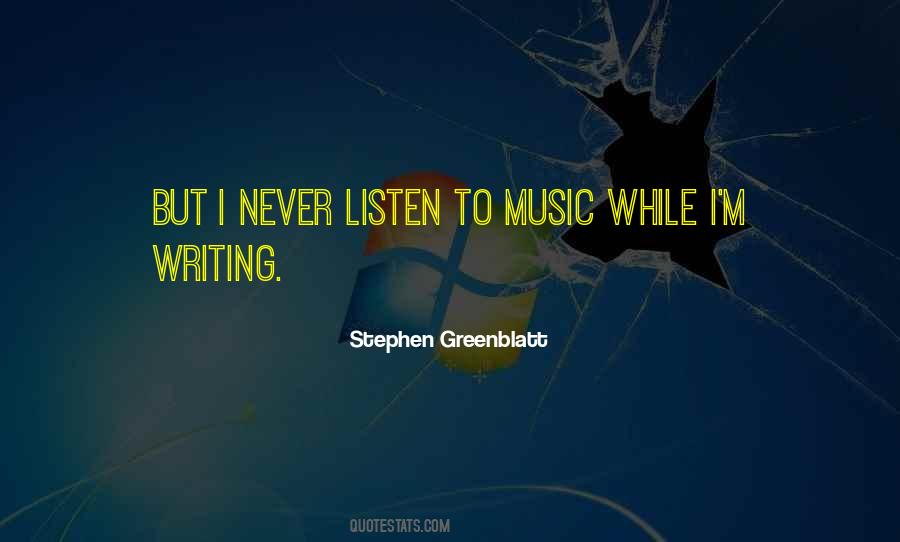 Never Listen Quotes #322019