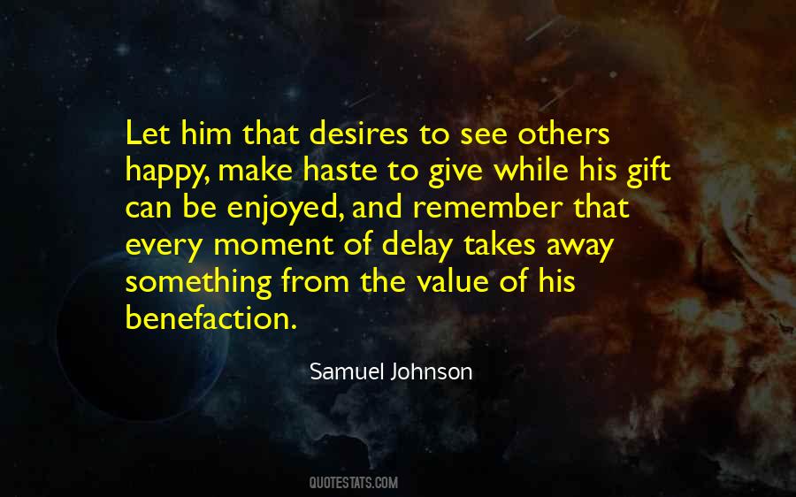 Happy Gift Quotes #1607976