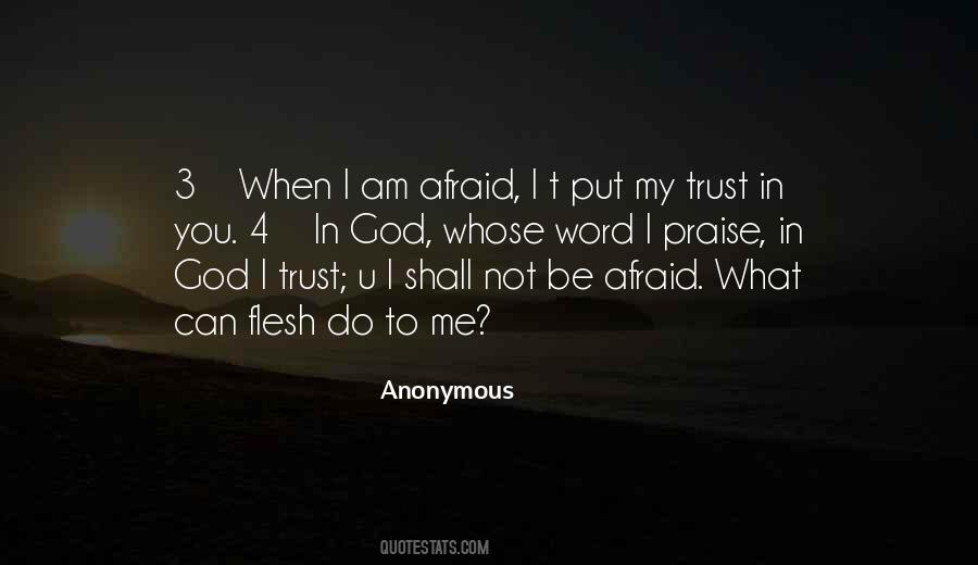 My Trust In You Quotes #1794149