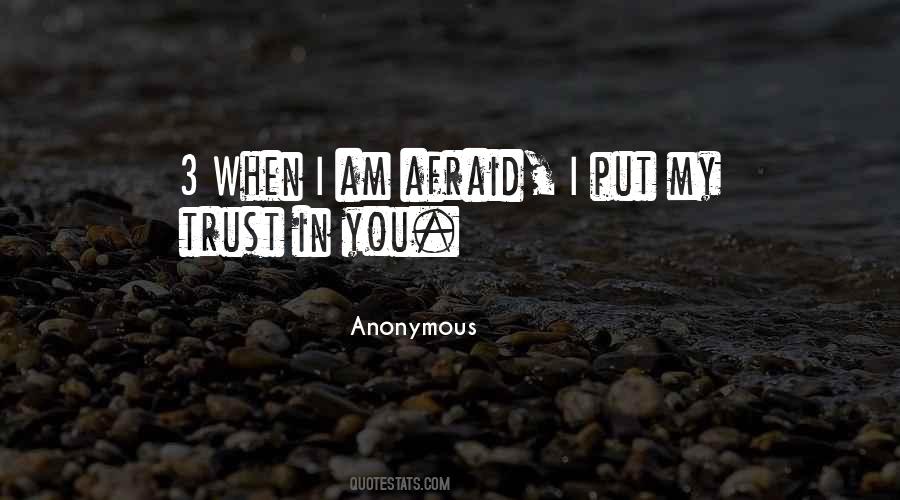 My Trust In You Quotes #788591