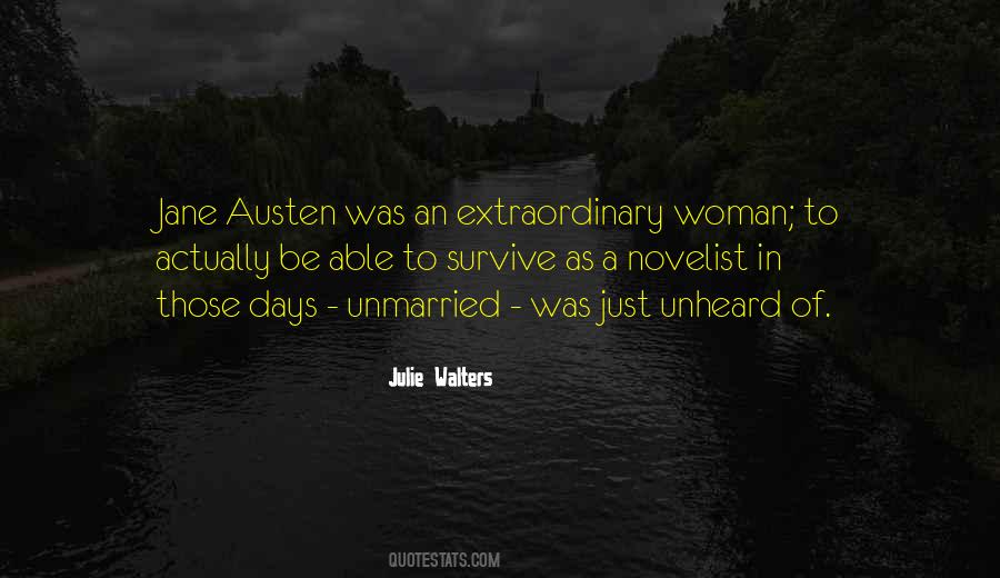 The Unmarried Woman Quotes #433409