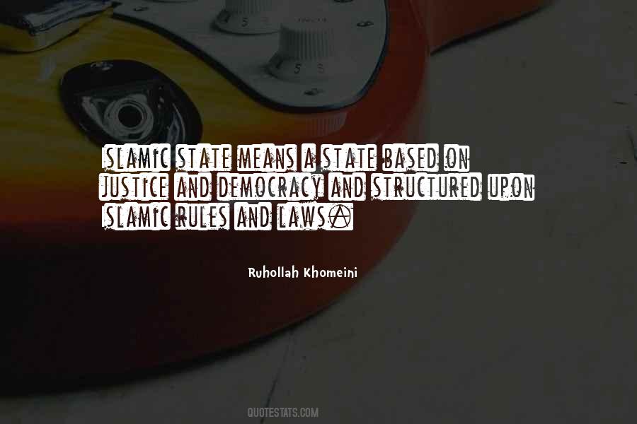 Islamic Justice Quotes #1194318