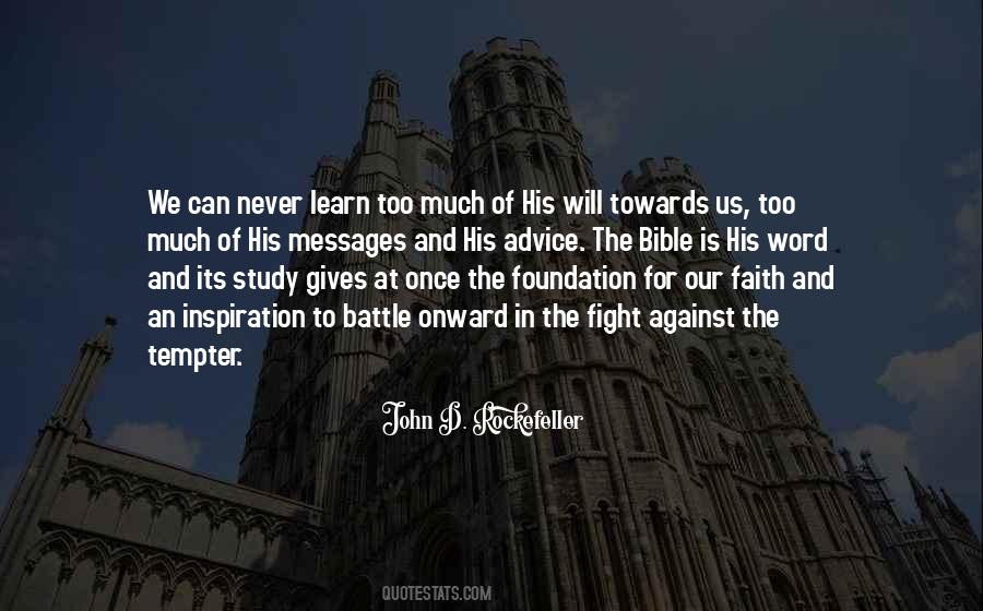 Battle Bible Quotes #937173