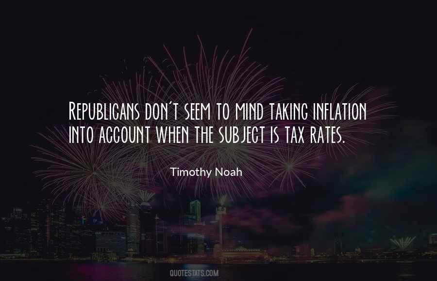 Inflation Tax Quotes #1812011