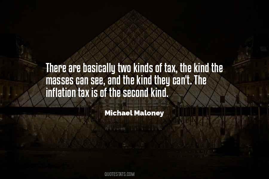 Inflation Tax Quotes #430531
