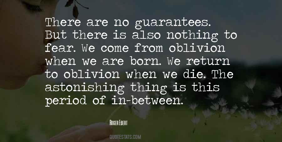To Die Is Nothing Quotes #1728184