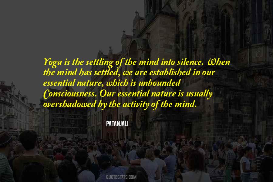 Yoga Silence Quotes #1259741