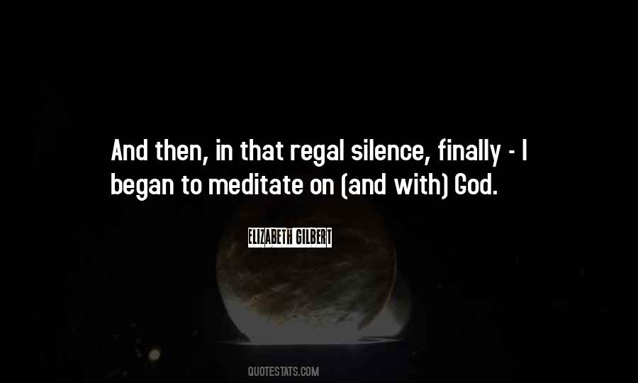 Yoga Silence Quotes #1670654